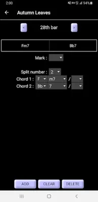 Chord Chart android App screenshot 12