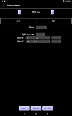 Chord Chart android App screenshot 2