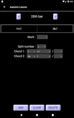 Chord Chart android App screenshot 7